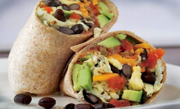 Quick healthy meals - cheat burrito - healthy burrito recipe